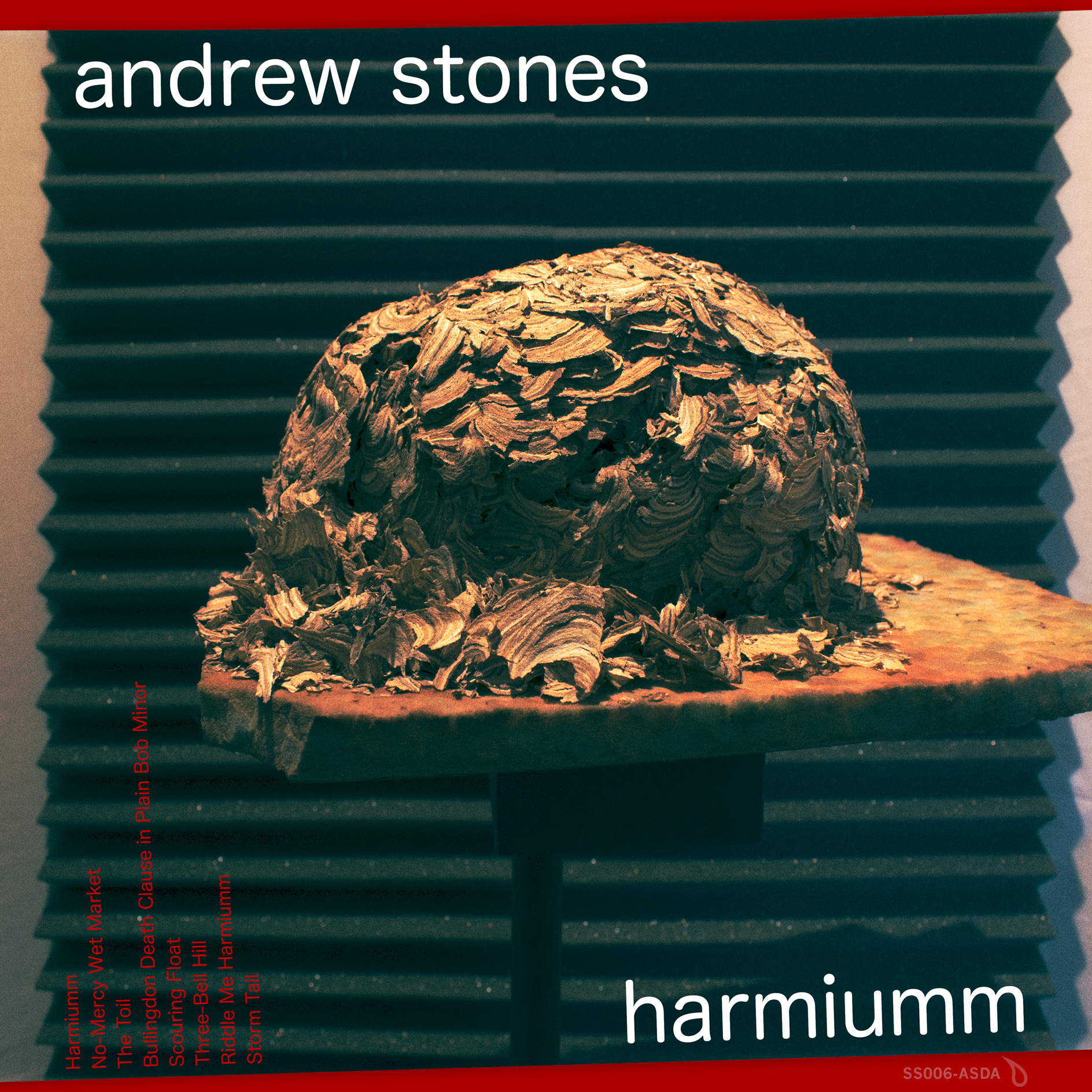 Andrew Stones - Harmiumm. Digital album cover art 2022.